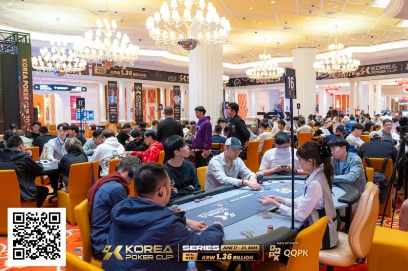 【小鱼Poker】KPC济州｜人数奖励双突破！主赛事1432参赛人次创新纪录！182人晋级第二轮争夺9人FT席位！