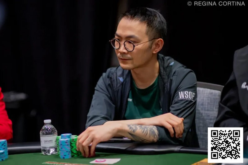 【小鱼Poker】2025WSOP | Wang Yilong以第二大记分牌携手Ren Lin进入68号赛事16强
