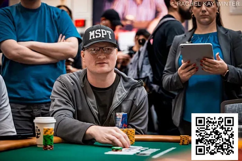 【小鱼Poker】A-high泡沫线抓鸡保命翻倍，赢下WSOP主赛生死战