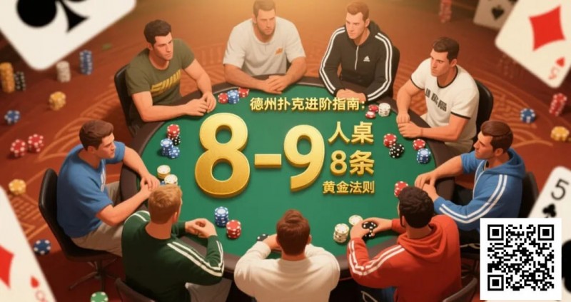 【小鱼Poker】进阶：8-9人桌深码局的8条黄金法则