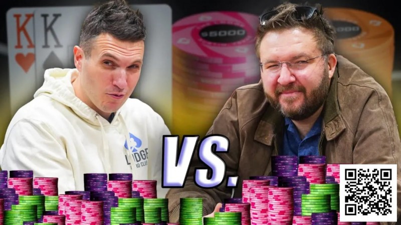 【小鱼Poker】反转再反转！从翻前4bet到河牌all in，口袋7大战同花JT