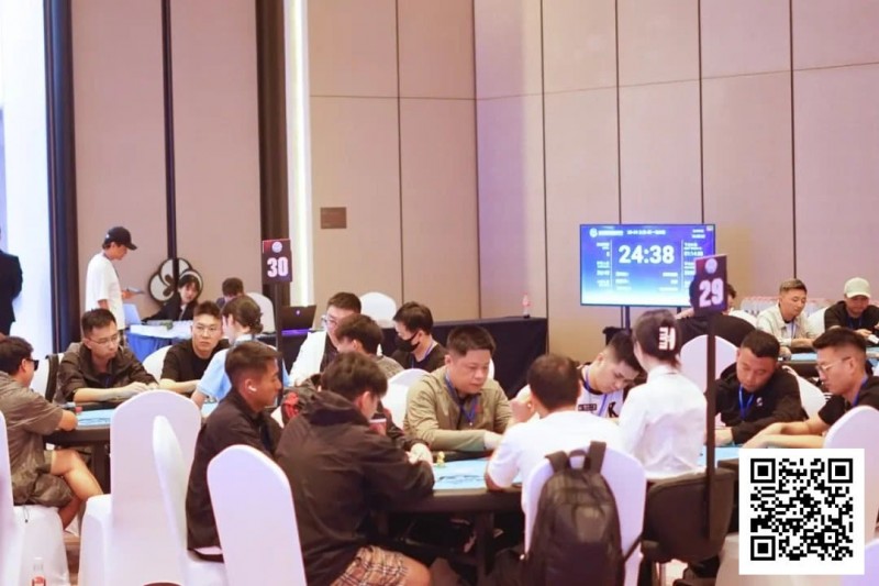 【小鱼Poker】抚仙湖杯智竞嘉年华 | 主赛共199人次参赛42人晋级第二轮，彭亮、朱博分别领跑第一轮C/D组