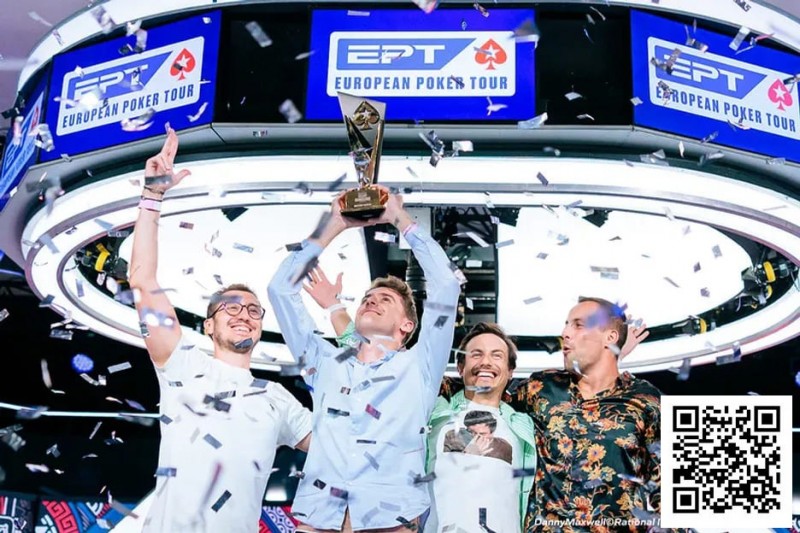 【小鱼Poker】法国选手Thomas Eychenne称雄EPT巴塞罗那主赛，单挑局显绝对统治力