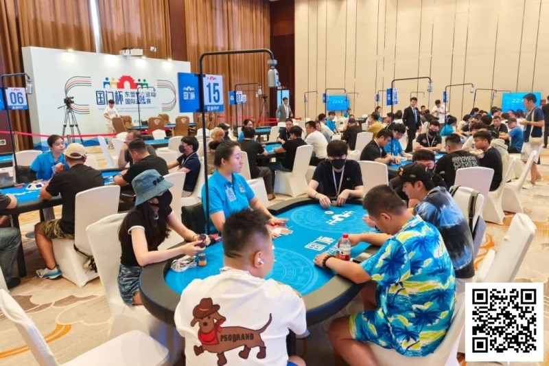 【小鱼Poker】国门杯·防城港 | 正式开赛！开幕赛333人次参赛59人晋级下一轮，颜豪俊、姚远分别领跑预选赛A/B组