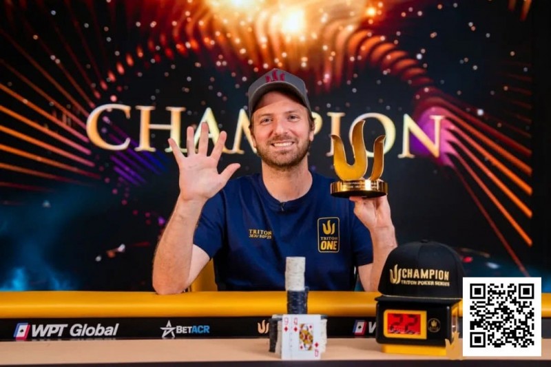 【小鱼Poker】Triton 济州 | MIKE WATSON 同花顺锁定胜局 济州加冕第5冠