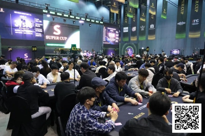 【小鱼Poker】Super Cup仁川站｜王金琦 黄华闯入神秘赏金赛FT！主赛A组228人参赛29人晋级，余云超 曹庭嘉等人晋级DAY2