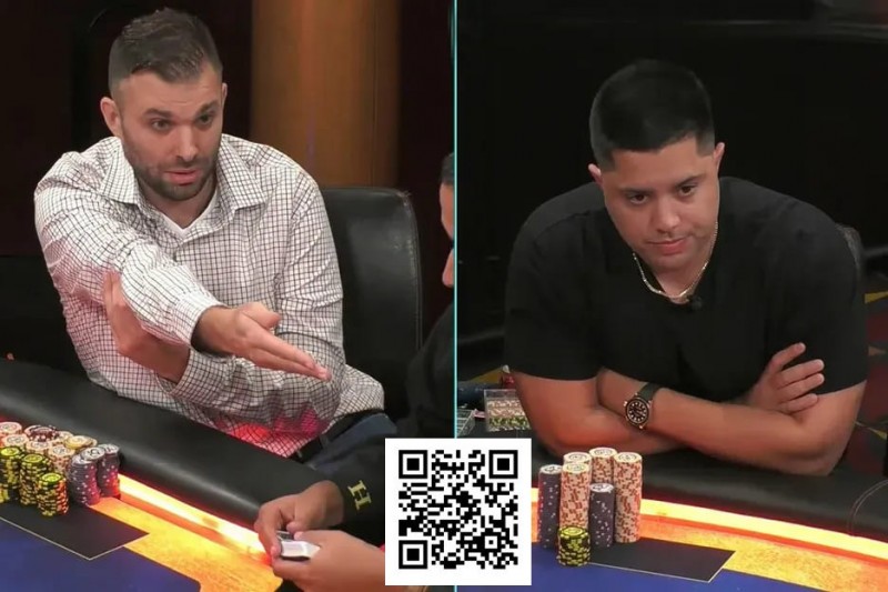 【小鱼Poker】6万底池引争执，Nick Palma与Mariano场激烈对喷：“你是个小丑！”