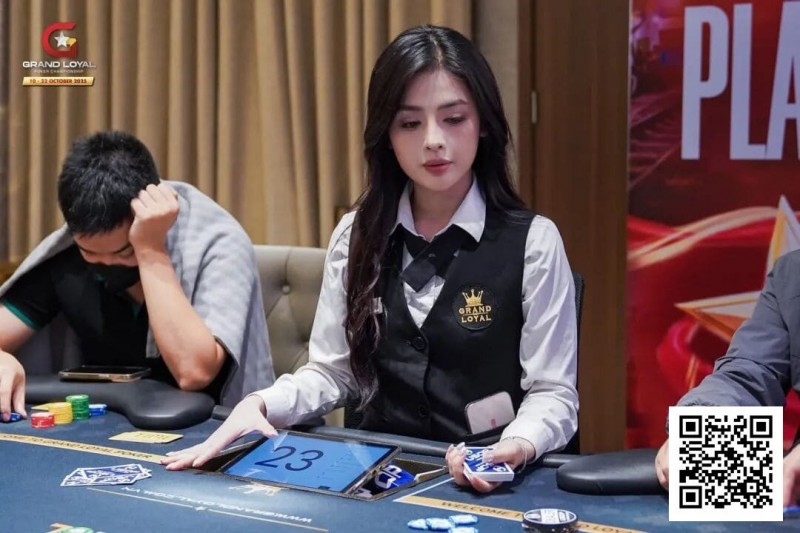 【小鱼Poker】GLPC系列赛·河内 | 迷你主赛事DAY1共1381人次参赛，中国选手张波横扫牌桌，122万记分巨大优势晋级！