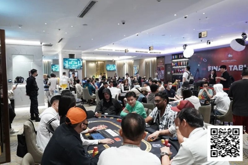 【小鱼Poker】USOP X GLPC系列赛·河内 | 180亿保底主赛DAY1 A组311人次参赛，冯川等16名国人选手成功晋级