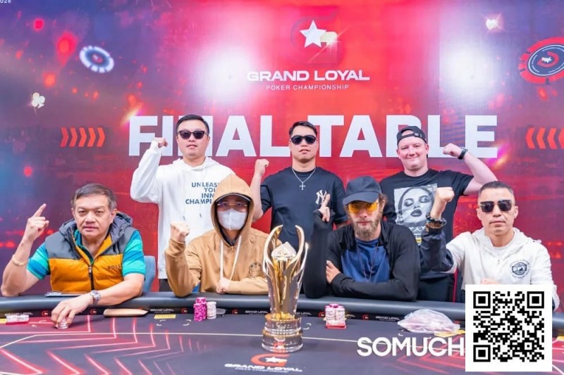 【小鱼Poker】USOP X GLPC系列赛·河内 | 主赛事落幕，中国选手贾曰泉第四、李凡昂第五创下佳绩！英格兰选手夺得主赛冠军