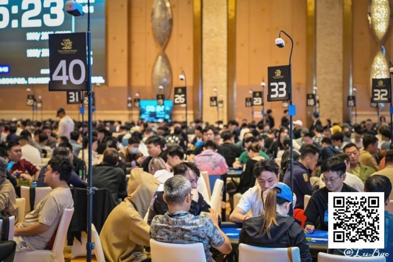 【小鱼Poker】2025CPG®横琴湾巡游赛 | 泡沫破裂207人奖励圈大门敞开,杨路晖147.9万计分领衔131人晋级第三轮