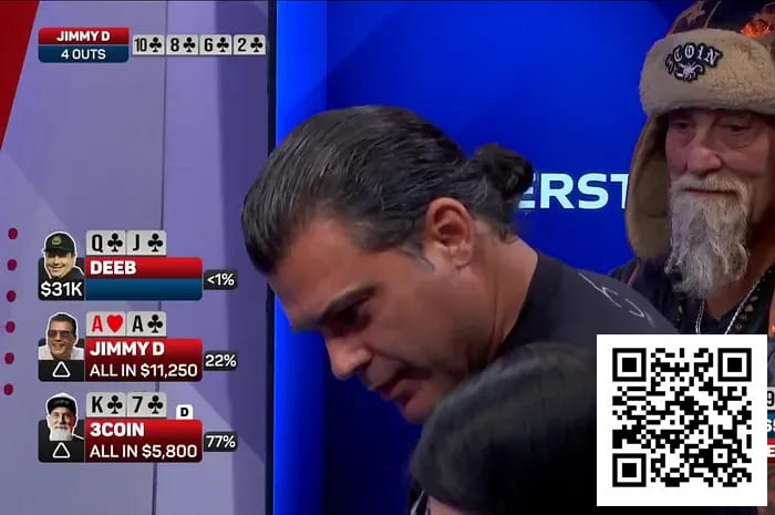 【小鱼Poker】同花围攻下的AA绝命挣扎，两次发牌上演命运逆转！