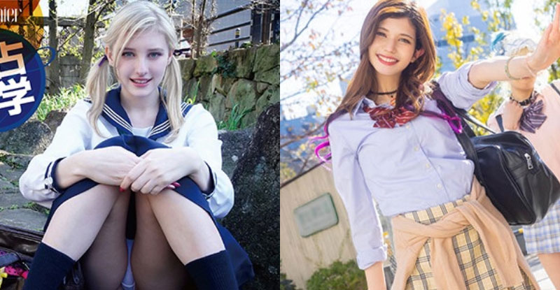 【小鱼Poker】北欧天使or美日混血女子高校生最新作品欣赏！