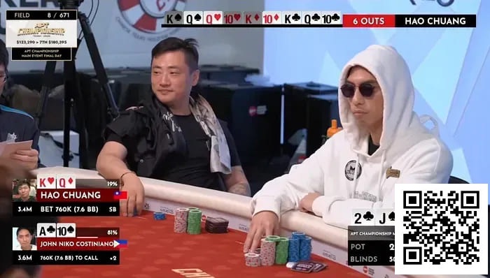 【小鱼Poker】A-10逆天All in逼退坚果顺！“谁会这样诈唬啊！”