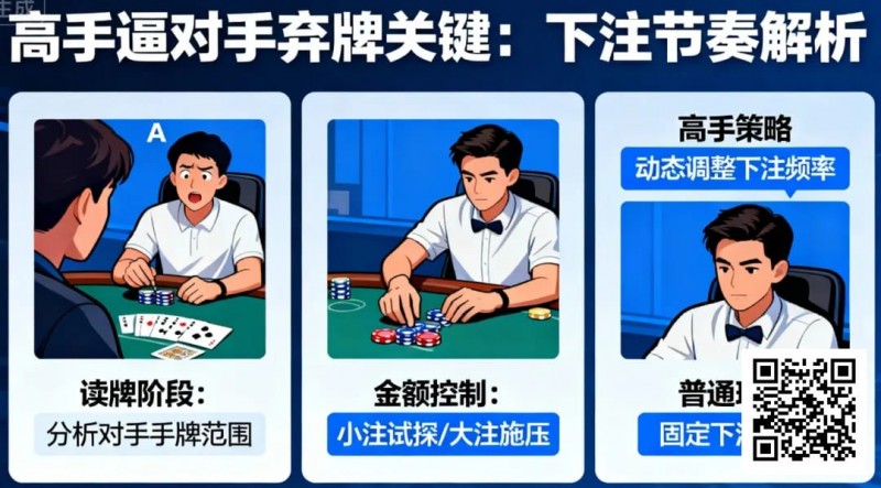 【小鱼Poker】为什么高手总能逼对手弃牌？关键在下注节奏