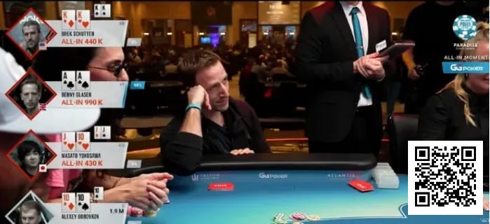 【小鱼Poker】四家全下！AA、KK、TT、同花，谁是最后赢家？