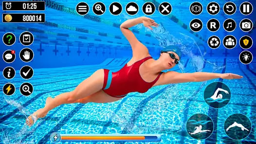 【小鱼扑克】大发娱乐游泳竞技游戏