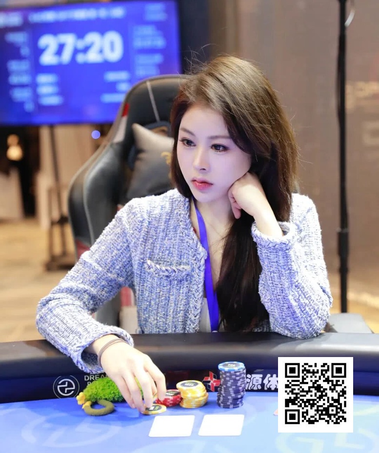 【小鱼Poker】DPC圆梦杯长乐站｜对话Nicky：赛场上的“红龙倩影”；开幕赛141人参赛 RongHui Chen41w领跑23人晋级决赛