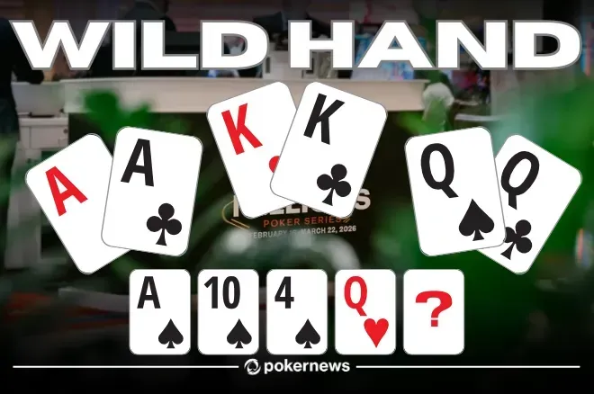 【小鱼Poker】决赛桌AA、KK、QQ三强全下，短码玩家逆天改命