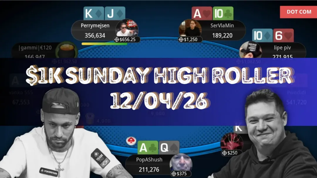 【小鱼Poker】牌局分析 | 内马尔决赛桌弃掉领先强牌，错失夺冠良机屈居亚军