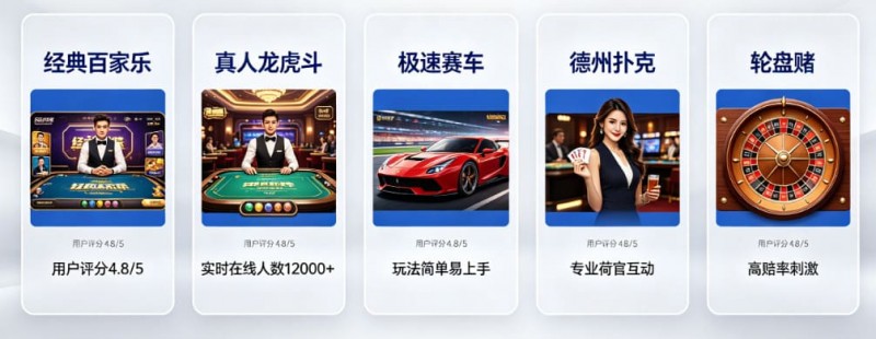 【小鱼扑克】开云体育真人视讯板块:最受欢迎的5款游戏推荐