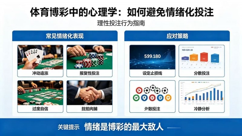 【小鱼扑克】体育博彩中的“心理学”:如何避免情绪化投注