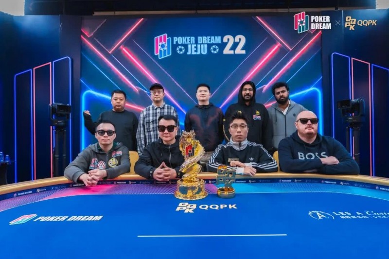 【小鱼Poker】PD22济州站|主赛FT诞生,何俊杰领衔4名中国选手决战决赛圈;QQPK战队“暖暖”从短码逆袭到QQPK大师赛季军,J High抓诈成经典!