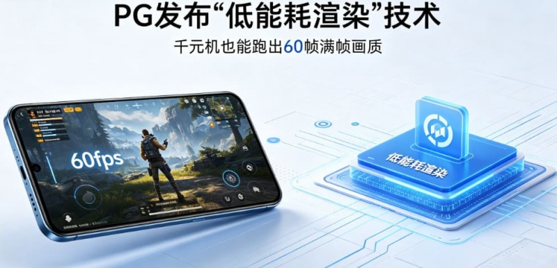 【小鱼扑克】PG发布“低能耗渲染”技术,确保千元机也能跑出60帧满帧画质。