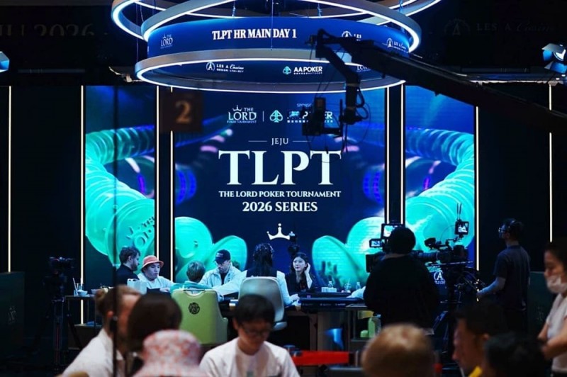【小鱼Poker】TLPT济州岛站|火热继续!巡游豪客主赛Day1众星云集Jungleman装袋89.5万计分牌登顶CL携手11人明日争冠!10k明星挑战赛重磅来袭!