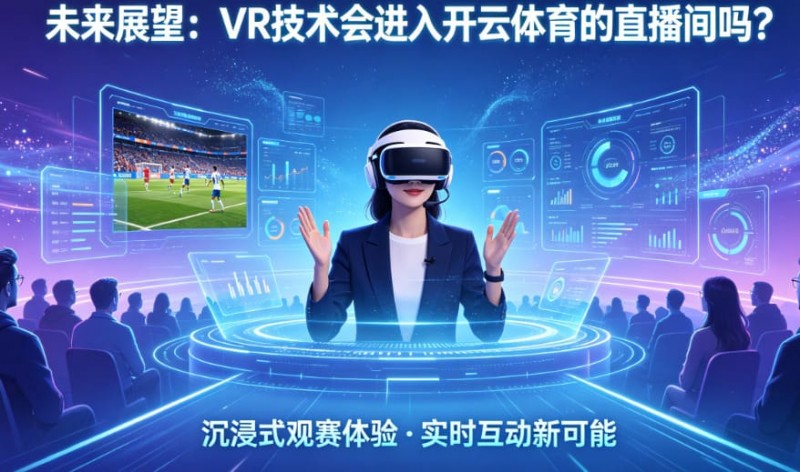 【小鱼扑克】未来展望:VR技术会进入开云体育的直播间吗?