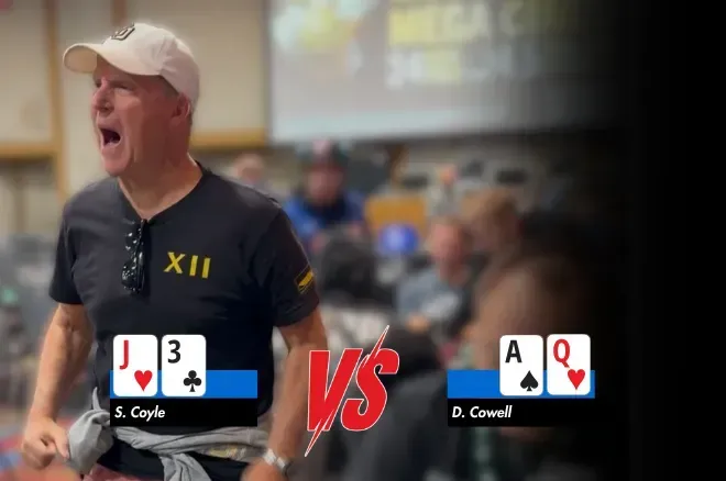【小鱼Poker】“我根本没看到全下!”——他糊里糊涂跟注,却用J3杂花送对手回家