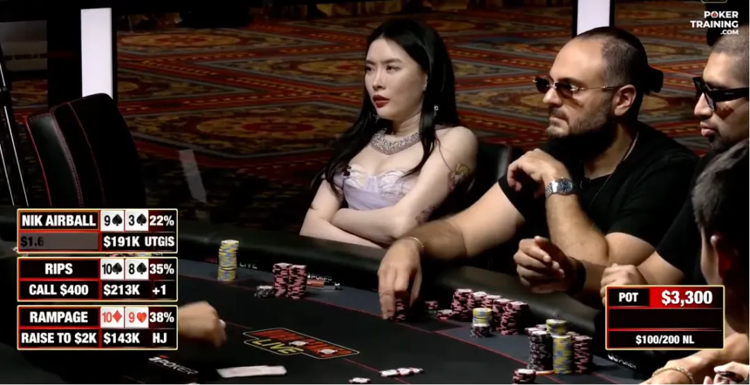 【小鱼Poker】All in姐Britney遭移出WSOP首场高额直播游戏