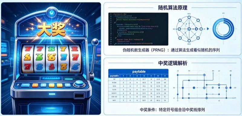 【小鱼扑克】电子老虎机游戏大奖频出的背后：随机算法与中奖逻辑揭秘