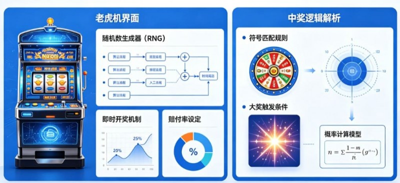 【小鱼扑克】电子老虎机游戏大奖频出的背后：随机算法与中奖逻辑揭秘
