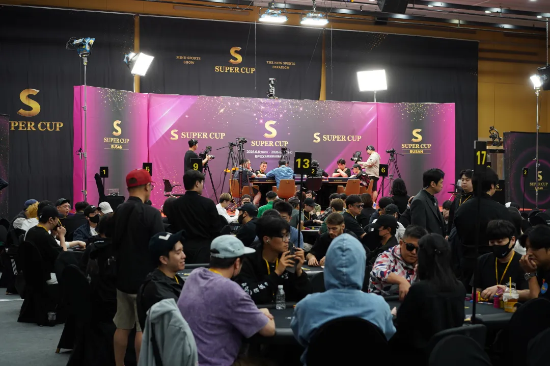 【小鱼Poker】Super CUP釜山站｜主赛16人大名单诞生，曹庭嘉/王胜永晋级；中国选手Yuxin Niu豪取三冠王