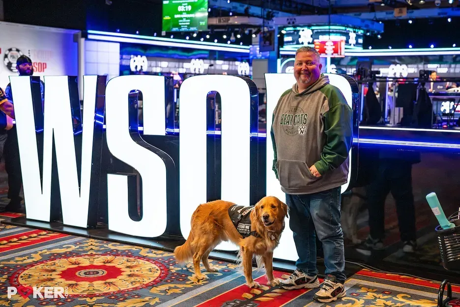 【小鱼Poker】带着金毛打WSOP?“没有它,我可能会死在牌桌上”