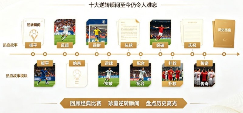 【小鱼扑克】世界杯历史经典比赛回顾:十大逆转瞬间至今仍令人难忘