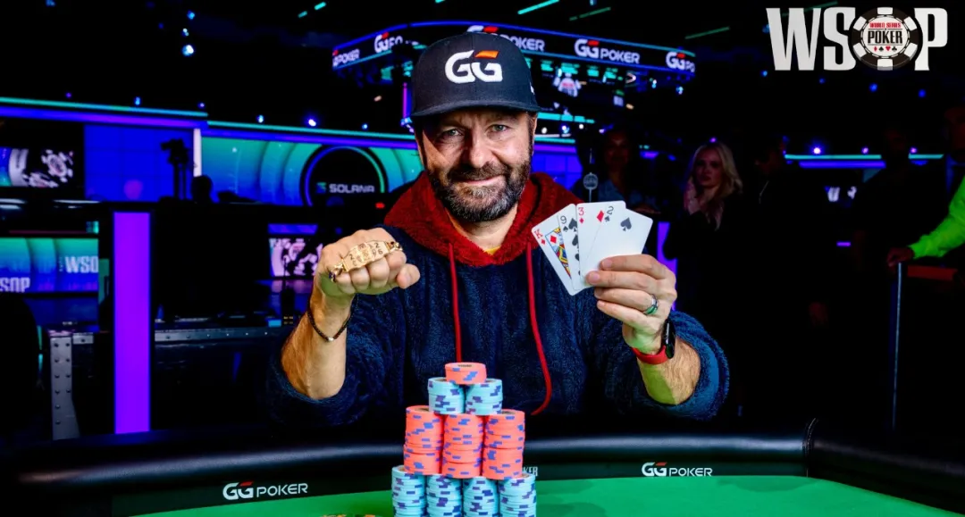 【小鱼Poker】丹牛登顶10万PLO豪客赛,解锁生涯第8条金手链