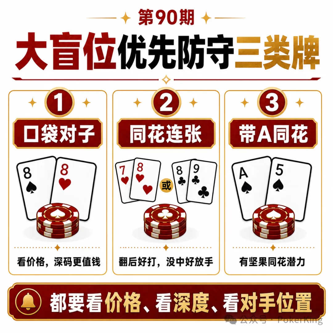 【小鱼Poker】大盲位漏钱指南:为什么你明明没输大池,筹码却在一点一点少?