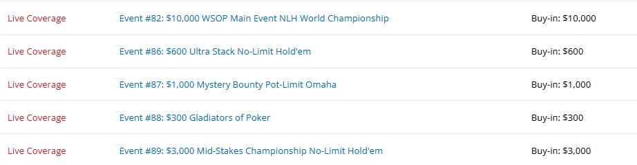 【小鱼Poker】2026 WSOP主赛Day3成绩单:林任、Peter Wang等人领跑,双金手链在列!