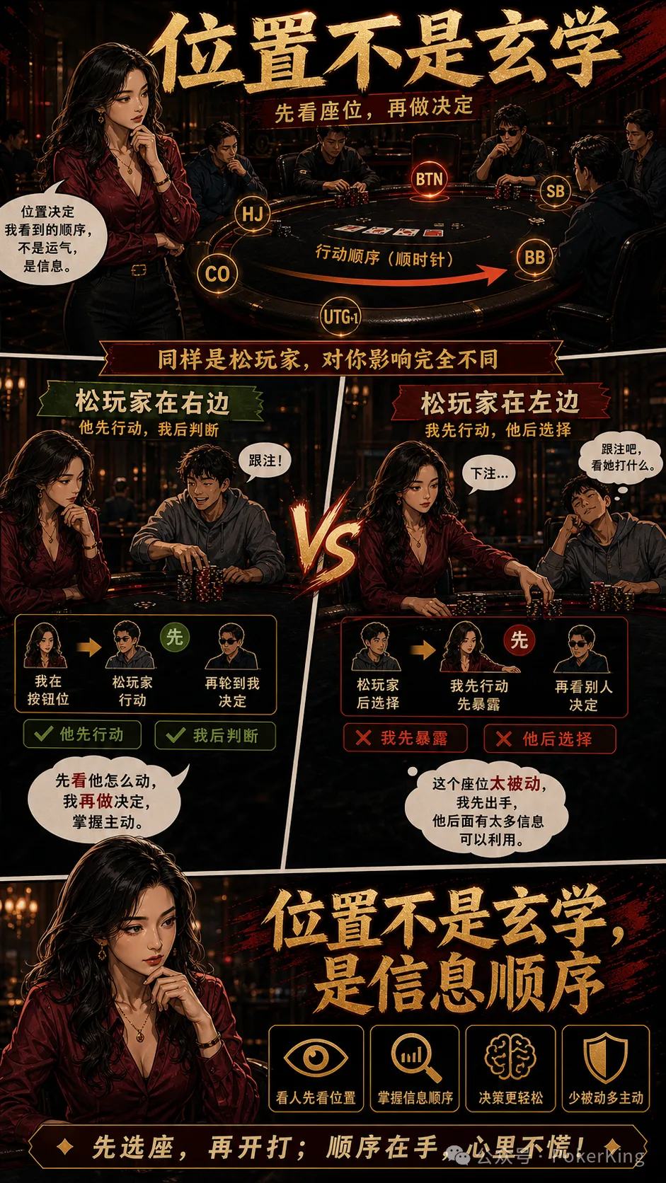 【小鱼Poker】坐下之前先看四个信号:位置选对了,牌还没发就少了一半难度