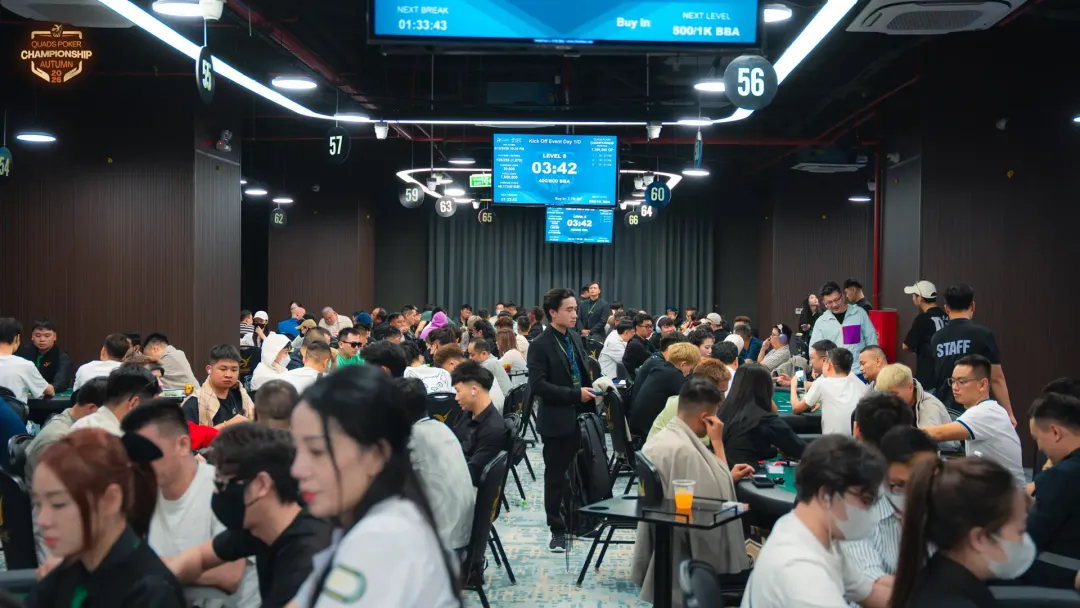 【小鱼Poker】2026QPC秋季赛|超千人次竞逐!国人选手Wang Longfei上演一穿二强势登顶开幕赛王座,张奇隆揽下亚军!至尊超豪赛今日决战!