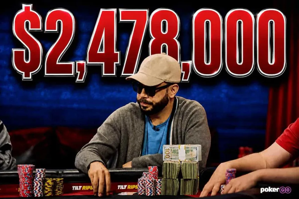 【小鱼Poker】太疯了!10高惊天诈唬轰出426万美元新纪录巨池,同花会被吓跑吗?