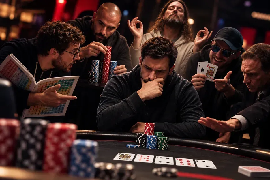 【小鱼Poker】学得越多反而打得越差？这5条扑克建议可能正在毁掉你胜率
