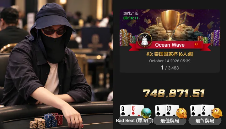 【小鱼Poker】专访线上APT#3国人冠军Shaw:四年牌龄,不执着于结果,享受打牌反而走得更远!