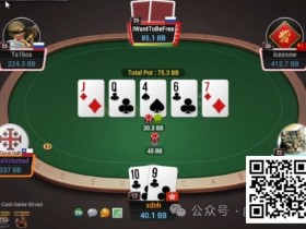 【小鱼Poker】牌局分析:确认过眼神,遇上可以bluff的人