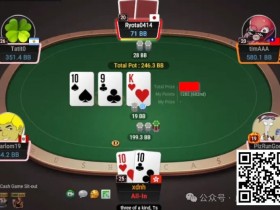 【小鱼Poker】牌局分析:牌大cbet就大