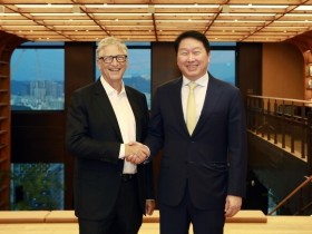 【小鱼Poker】比尔·盖茨与SK集团领导层会晤:讨论能源和疫苗合作