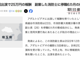 【小鱼Poker】5片25万円!偷拍A片的消防员被抓到的下场是?