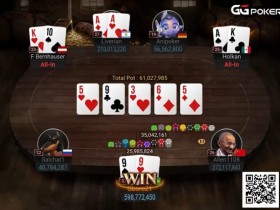 【小鱼Poker】WSOP史上最大胆弃牌?他fold掉了A-A,然后多赚$60,000!